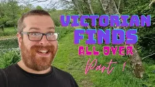 Victorian finds all over while metal detecting my garden in Devon, England using the Quest x10 Pro