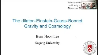 ISGC 251112 talk by Prof. Bum-Hoon Lee - Sogang University