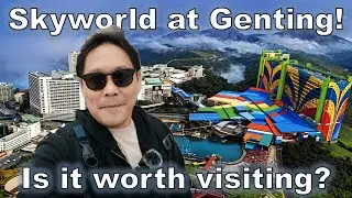 🎢 Genting Highlands SkyWorld Theme Park Vlog | From Singapore to Malaysia 🇸🇬➡️🇲🇾