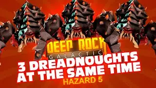 Fighting 3 Dreadnoughts At The Same Time! - Hazard Level 5 - Deep Rock Galactic Gameplay