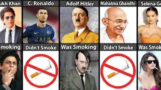 Famous People Who smoke In Real Life