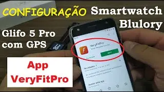 Configuração Smartwatch GLIFO 5 PRO | App VeryFitPro | E Como Colocar Foto na Tela do Relógio!?