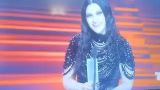 Laura Pausini at the Latin Billboard music awards 2025.