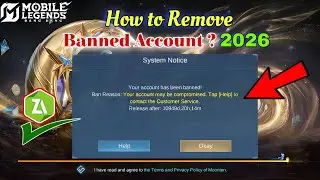 How to remove banned account in mobile legends ? How to unbanned ml account in 2023