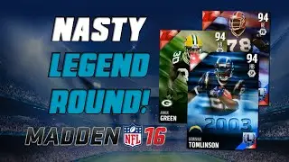 Awesome Legend Round! | Madden 16 Draft Champions Live Gameplay Commentary