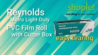 Reynolds Metro Light-Duty PVC Film Roll with Cutter Box