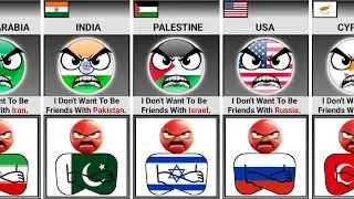 Which Country Would You Never Want To Be Friends With? [Countryballs]