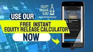 How to use our equity release calculator?  Easy video guide