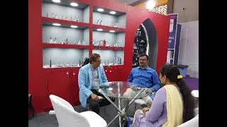 Concept-based pharma stall designing and fabrication done by Tagz & Talezz Advertising and Films