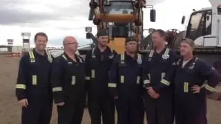 ALS Ice Bucket Challenge NCSG Crane & Heavy Haul Services Grande Prairie, AB