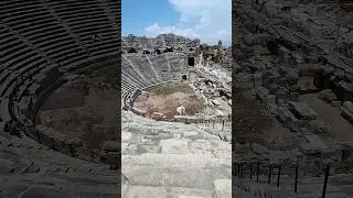 🇹🇷 Amphitheater, Ancient City of Side, Province of Antalya