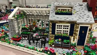 LEGO Greenhouse Garden Shop - Bricks Cascade 2023