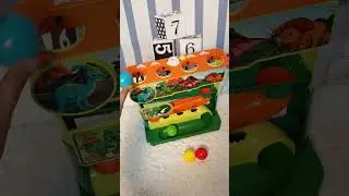 🦖 Dinosaur Track Roller Ball Toy | Lights + Music + Mist | Chengji Interactive Learning Set #toys