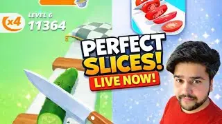 🍆Perfect slices gameplay #live #shortslive #shorts #viral gaming #short #perfectslices