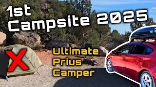 Ultimate Prius Camper: EP04 | First Camp of 2025