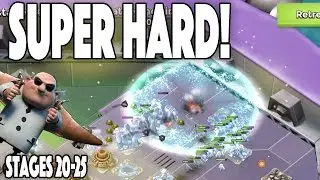 MEGA CRAB GETS TOUGH! Boom Beach Mega Crab Stages 20-25