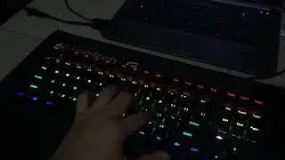 Techware Phantom RGB Mechanical Keyboard Sound! Sickk!