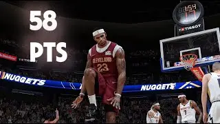 Основные моменты матча Леброн против Кармело в NBA 2K26