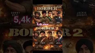 BORDER vs BORDER 2 🇮🇳🔥 | Full Star Cast Comparison | #shortsfeed