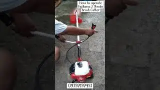 HOW TO OPERATE FUJIHAMA 2 STROKE BRUSH CUTTER | #shorts #satisfiedclients