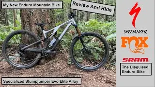 2023 Specialized Stumpjumper Evo Elite Alloy Ride And Review (My New Enduro Bike Is Insane) #mtb
