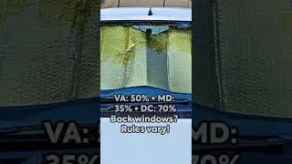 Window Tint Laws Explained for DMV Area