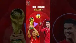 Cristiano Ronaldo's 1 month sellery 😱#ronaldo #sellery