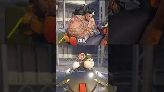 NEW Mauga and Wrecking Ball interaction - Overwatch 2