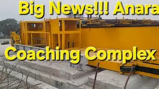 Big News!!! Anara coaching complex got cranes নির্মিয়মান আনাড়া কোচিং কমপ্লেক্সে এলো ক্রেন #anara 