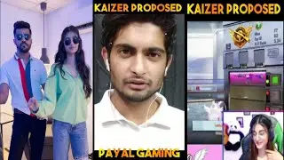 Kaizer Proposed Payal Gaming |Shreeman legend Dance With Payal Gaming