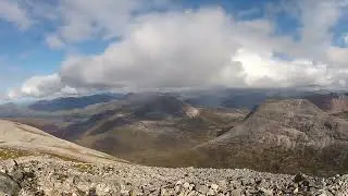 Panoramic from Ruadh Stac Mor
