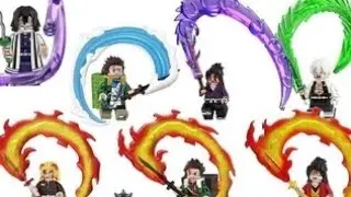 Nuevos lego mini figuras demon slayer 