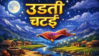 उडती चटई की जादुई कहानी | Magical Flying Carpet Story in Hindi | Giggle Wiggle Kids Moral Story