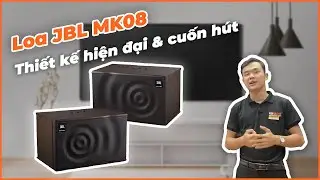 LOA JBL MK08 Thiết Kế Hiện Đại, Cuốn H&uacute;t, Chất &Acirc;m Cực Hay