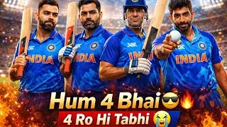 Batting Kings Bowling King | Virat Rohit Dhoni & Bumrah | T20 WC | Abhishek Sharma Batting | 