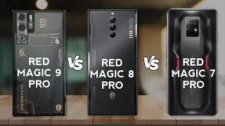 Red Magic 9 Pro vs Red Magic 8 Pro vs Red Magic 7 Pro
