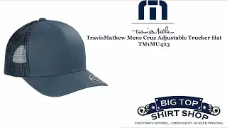 TravisMathew Mens Cruz Adjustable Trucker Hat TM1MU423