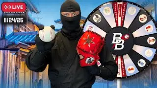 This Glove Comes With a Ninja Star! | BB Live Stream 11/24/25