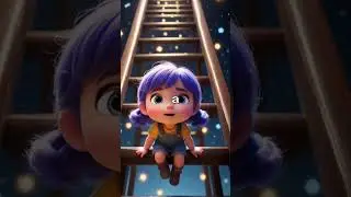 Luna, a little girl who talks to the moon every night