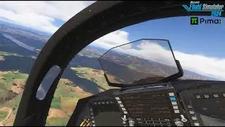 VR Test Recording - Top Mach Studios YF-23 - Pimax Crystal Light - Microsoft Flight Simulator 2024