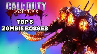 TOP 5 BLACK OPS ZOMBIES BOSSES