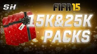 ALL 15K & 25K PACKS!! - FIFA 15 LIVE PACK OPENING