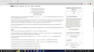 Rudolf and Imbalance | Codeforces Round 933 (Div. 3) | Logics 
