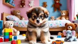 Cute Puppy Song 🐶 | Fun Kids Rhymes | Baby Songs