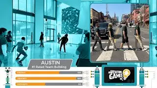 Best Team Building in Austin Texas | AdVenture Games Team Building