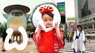 A Day in Shibuya and Ghibli Park with Baby Suri | Winnie Wong