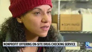 Nonprofit offering on-site drug checking service