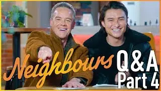 Neighbours Q&A - Stefan Dennis (Paul Robinson) & Tim Kano (Leo Tanaka) - Part 4