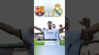 Real Madrid 2-1 FC Barcelona |HIGHLIGHTS| LaLiga 2023/24#football #shorts