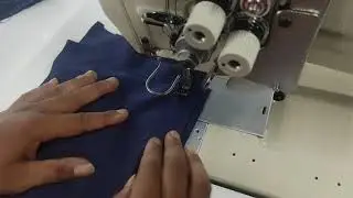 Double Needle Lockstitch Machine with Split bar
